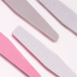 Lime à ongles double grain Eponge grossière/fine Bloc de polissage à 2 faces pour ongles naturels et vernis en gel Outil de manucure professionnel - Product Image 6