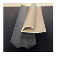 Bande de finition en PVC flexible et profilé de protection pour revêtement de sol en vinyle, bordure en plastique