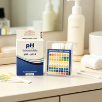 Bandelettes de test de pH universelles, papier de test de pH 0-14
