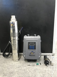 Complete 80m Head <b>Solar</b> <b>Pump</b> Kit With Panels Submersible Deep Well <b>Solar</b> Water <b>Pump</b> System for Irrigation 3FLS1.8/100-DC24/270 S - Product Image 1