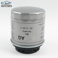 Filter oli mesin kualitas tinggi untuk VW EA111 Golf MK6 Tiguan Touran Passat CC Scirocco Eos Jetta POLO 03C 115 561 D