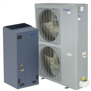 เครื่องปรับอากาศแบบหลายโซน 35000 บีทียู ระบบฮีทปั๊มแบบไร้ท่อ ยู-แมทช์ สปลิต จีอาร์ ออลอินวัน ไฮบริด ฮีทปั๊ม R32 แอร์สู่น้ำ H - Product Image 3
