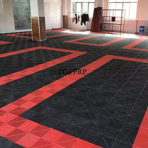 Fábrica de automóviles, venta al por mayor, lavado de pisos de plástico, baldosas de plástico entrelazadas para detalles de automóviles, garaje - Product Image 5