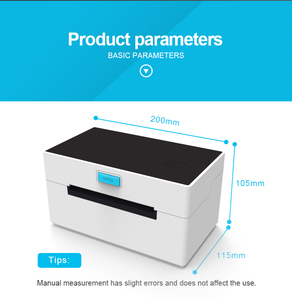 Cổ phiếu nhà máy 4-inch nhiệt giấy màu máy in nhãn cho thương mại điện tử vận đơn Express cho shopify và Aliexpress - Product Image 4