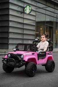 Voiture électrique à batterie 12V de haute qualité pour enfants Double siège avec télécommande Vente d'usine en plastique durable - Product Image 3