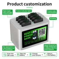 Station de location de batteries externes partagées Y2 Power, 8 batteries, 5000 mAh, kiosque de recharge au lithium polymère, usage commercial