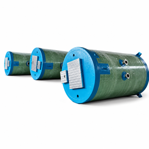 Stazione di Sollevamento <span class=keywords><strong>Acque</strong></span> Reflue Integrata <span class=keywords><strong>in</strong></span> FRP per Sistemi di Raccolta Fognaria Comunale - Product Image 2
