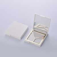 Palette de fards à paupières, conteneur de maquillage personnalisé, emballage pour fard à paupières, boîte haut de gamme avec miroir, 10 pièces
