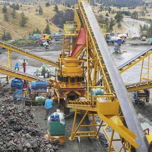 Trituradora de Cono Symons de 4.25 Pies (4 1/4 ft) de Marca Líder para Agregados, Grava y Roca en Canteras de Minería con Componente de Motor Central - Product Image 1