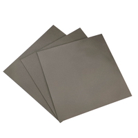 Composé de silicone résistant à la déchirure, moulage par compression, caoutchouc certifié ISO, blindage électromagnétique, gris foncé, dureté Shore 45