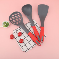 Ensemble d'ustensiles de cuisine en nylon de qualité alimentaire, spatule de cuisson, louche à soupe, ensemble d'outils de cuisine en nylon pour la maison