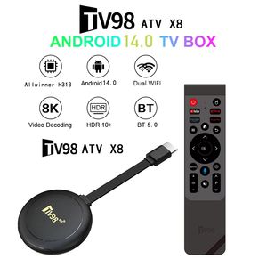 กล่องทีวีดิจิตอลอัจฉริยะ TV98 A 8K สตรีมมิ่ง พรีเมียม ระบบปฏิบัติการ Google Android 12 รองรับ <span class=keywords><strong>Fire</strong></span> <span class=keywords><strong>Stick</strong></span> จัดส่งฟรีไปยังเนเธอร์แลนด์ สเปน สวีเดน - Product Image 3