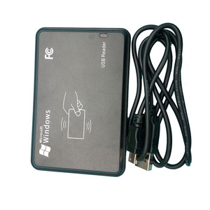 Lector de Tarjetas USB de Escritorio RFID LF/HF ABS con Protocolo Wiegand e ISO 14443A para Sistemas de Control - Product Image 4