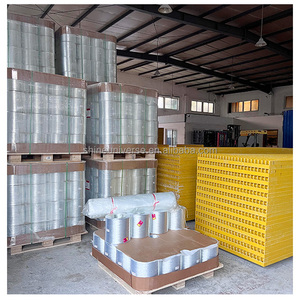 Lustro universo 1220*3660mm pannello in fibra di vetro 38*38mm 50*50mm maglia passerella superficie di quarzo smerigliato antiscivolo <span class=keywords><strong>Frp</strong></span> grata - Product Image 3