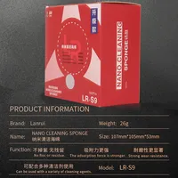 Éponge de nettoyage nano Lanrui LR-S9 500 pièces pour la réparation de téléphones mobiles, écran, appareil photo, soudage de circuits imprimés, élimination de la poussière, outil d'éponge de nettoyage