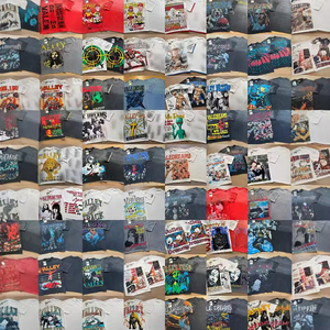 เสื้อยืดโอเวอร์ไซส์คุณภาพสูง ผ้าฝ้าย 100% หนานุ่ม สไตล์วินเทจ เสื้อผ้าผู้ชายแนวสตรีทแวร์ ขายส่ง - Product Image 1