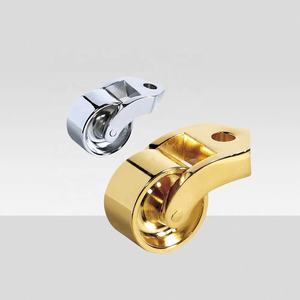 ULK 1 Polegada Castor Wheel Pequenos Móveis De Latão Rodízios Para Cama - Product Image 3