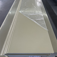 Panneaux sandwich en acier isolé avec polyuréthane pour les murs d'entrepôts - Utilisation en construction