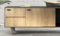 ATWOKA Excellent Bureau de Direction et Table de Manager Haut de Gamme Nouveau Design Vente Chaude Mobilier de Bureau en Gros