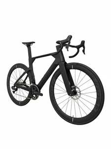 Vélo de route aérodynamique en fibre de carbone T800 |   Groupe électronique sans fil Wheeltop EDS TX |   Vélo de route léger en fibre de carbone Racing R06 - Product Image 3