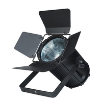 Projecteur vidéo de studio à zoom LED 200W, projecteur Fresnel, éclairage de scène
