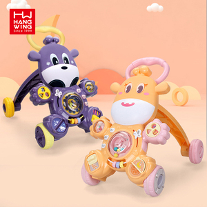 HW jouets 2023 nouveau bébé et enfant en bas âge multifonctionnel éducation précoce trotteur cerf chariot musique enfants infantile apprendre marche Puzzle <span class=keywords><strong>jouet</strong></span> - Product Image 2