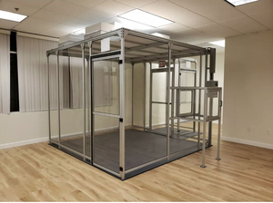 Cabine <span class=keywords><strong>de</strong></span> purification modulaire portable ISO 5 Classe 100 pour laboratoires pharmaceutiques et électroniques - Product Image 6