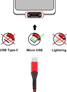 2.4A USB sạc cáp nhanh Nylon Micro Cáp dữ liệu cho <span class=keywords><strong>Samsung</strong></span> Android sạc nhanh loại A cho máy tính sử dụng - Product Image 5