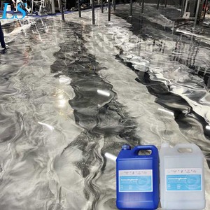 Recubrimiento de pintura epoxi liquida transparente incolora de resina epoxi para pisos de garaje, sotanos, concreto - Product Image 6