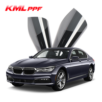 Vente en gros d'usine pour film teinté pour vitres de voiture KML Chameleon, matériau PET, protection UV