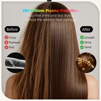 RUCHA Sèche-cheveux haute vitesse, professionnel pour salon, maison et voyages, sèche-cheveux infrarouge ionique, portable