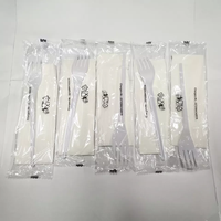 Échantillons gratuits personnalisés en usine Assiettes jetables en plastique pour compagnie aérienne Ensemble de dîner pour compagnie aérienne Vaisselle en plastique