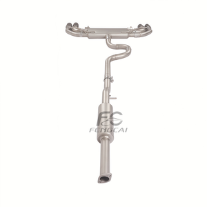 Système d'échappement Catback Valvetronic OEM pour <span class=keywords><strong>Volkswagen</strong></span> <span class=keywords><strong>Golf</strong></span> <span class=keywords><strong>7</strong></span> GTE VII 1.4T, silencieux de performance, embouts noirs en acier inoxydable SS304 - Product Image 5