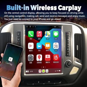 Radio con Pantalla Android Tesla de 12.1 Pulgadas para Chevrolet Silverado GMC SIERRA 2014-2018, Reproductor Multimedia para Auto con GPS, Carplay, Estéreo y Navegación - Product Image 2
