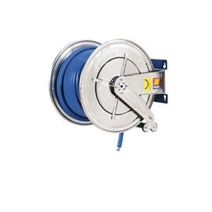 MECLUBE - 070-2604-350 Enrouleur de tuyau fixe aisi 304 fx-560 en acier inoxydable pour l'eau 150 ° c ø3/8 '' - EAN HOSE REELS - Product Image 1