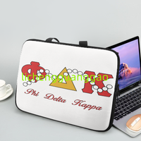 Sac d'ordinateur portable multi-tailles à prix abordable Phi Beta Sigma, idéal pour le bureau, fournitures de bureau, thème sororité, personnalisable