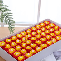 INUNION Factory 3 Couches 5cm 50 Pièces Par Boîte Rose Savon Fleur Fleur Décorative Savon Artificiel Roses Fleur