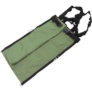 Échantillon gratuit : Tablier de cueillette de fruits, vert, double boucle, en polyester 600D, réglable, pour la récolte et le jardinage - Product Image 3