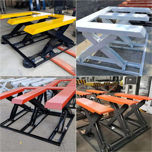 Elevador de Tijera Hidráulico Eléctrico para Alineación de Vehículos, Juego Completo para Taller de Reparación Automotriz con Alta Estabilidad y Resistencia - Product Image 3