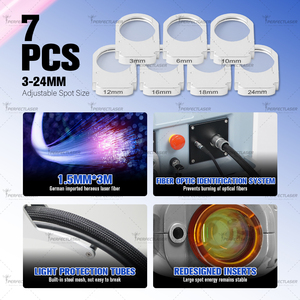 Chuyên nghiệp 3500 Wát công suất lớn 755 Laser Alex alexandrite Máy tẩy lông Nd Yag xung dài 1064nm 755nm alexandrite Laser - Product Image 3