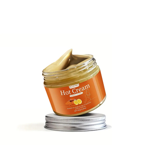 Crème Chaude au Curcuma et Vitamine C pour le Corps : Raffermissante, Hydratante, Apaisante et Revitalisante pour Cuisses, Jambes et Abdomen – Crème Effet Sudation Chaude - Product Image 2