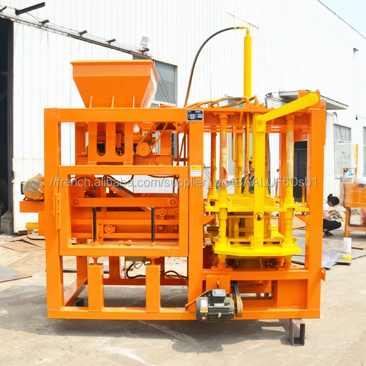 QTF3-15 hydraulic press paver making machine