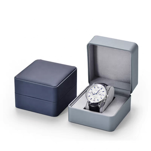 Boîte cadeau de luxe pour <span class=keywords><strong>montre</strong></span> homme et <span class=keywords><strong>femme</strong></span> avec logo personnalisé, finition mate, gaufrage et revêtement UV - Boîte <span class=keywords><strong>rigide</strong></span> en forme de valise - Product Image 3