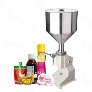 Manual Washing Liquid Filler Sauce Cream Packing Machine Honey Tomato Sauce Bottle Filling Machine <b>for</b> Shampoo Cosmetic - Product Image 1
