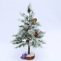Plantes en pot créatives, décorations de bureau, fournitures de décoration de Noël, plantes en pot artificielles de Noël