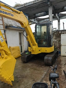 Miniexcavadora KOMATSU PC55MR USADA de 5 Toneladas con Cucharón de Excavación de 0.2m de Capacidad, Tipo Oruga, Equipo de Construcción, Motor - Product Image 3