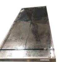 Tôle d'acier électrogalvanisée 0,6 mm, plaque de 100 x 2 mm d'épaisseur