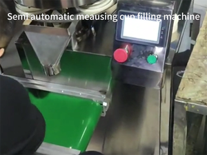 Bán tự động đường bột chất tẩy rửa bột hạt hạt băng tải Dòng Đo khối lượng cup điền niêm phong máy đóng gói - Product Image 5