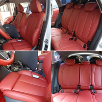 Pour BMW Série 7 5 3 1 X5 X3 X1 E46 E90 E60 F30 F10 E39 F20 G20 E36 Housses de Sièges de Voiture Sur Mesure 5 Places en Similicuir