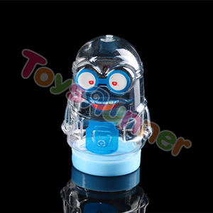 ของเล่นทอยส์รันเนอร์ วัสดุ PET ขนาดเล็ก รูปสัตว์ ของเล่นยอดนิยม ฝาขวดพลาสติก ภาชนะใส่สไลม์ ความจุ 65 มล. สำหรับเด็กอายุ 2-14 ปี - Product Image 1